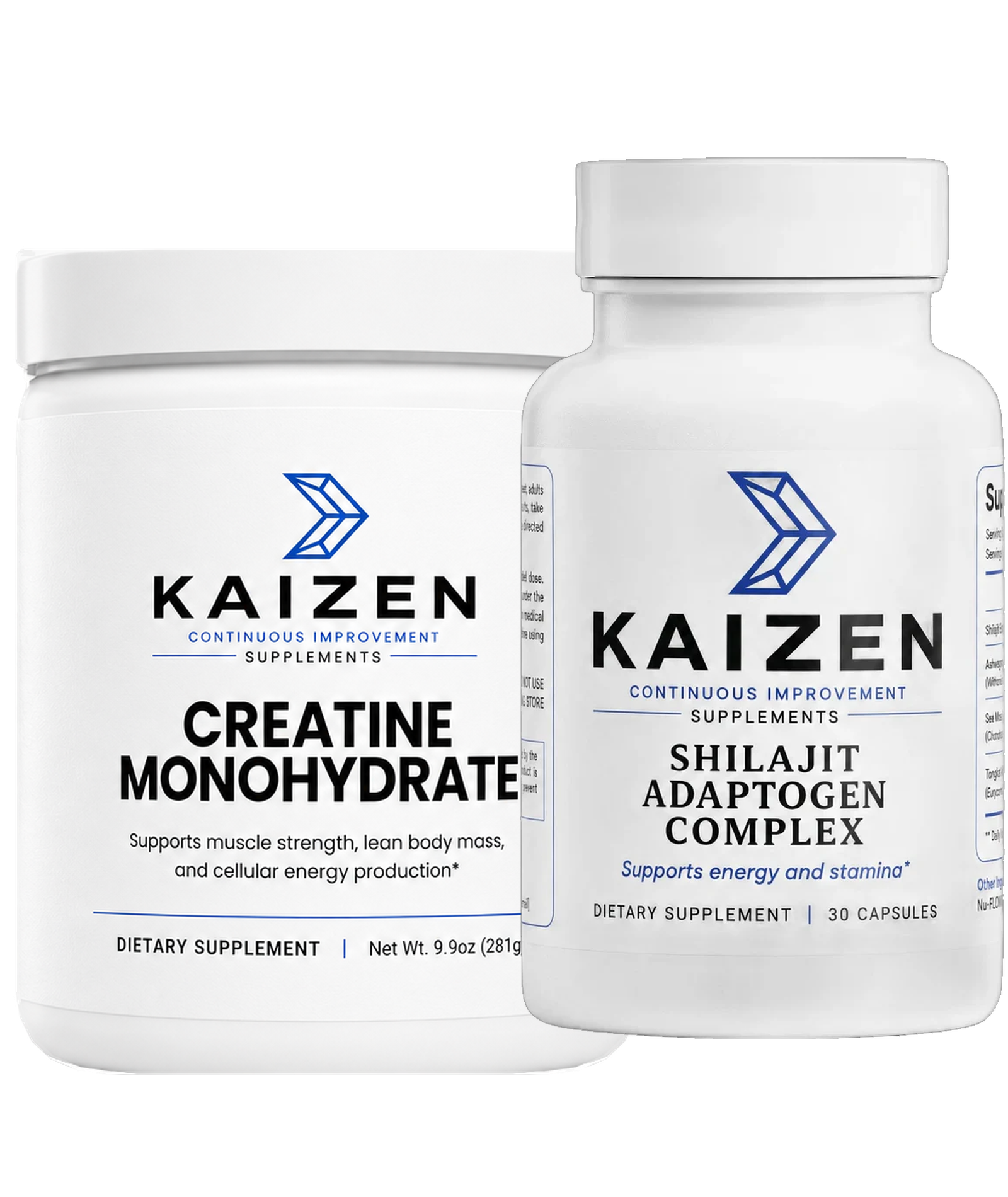 The Kaizen Stack — Creatine Monohydrate and Shilajit Adaptogen Complex